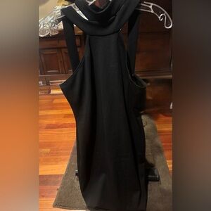 Bebé Black Sleeveless Dress